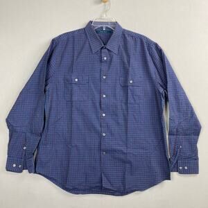 Perry Ellis Button Front Shirt XL